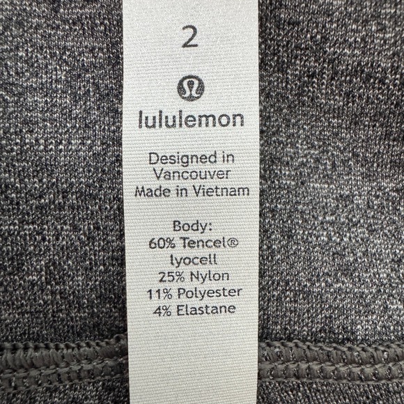 Lululemon On The Move Pant 2 Grey Ponte Stretch Workwear Travel Business Casual - Picture 13 of 15